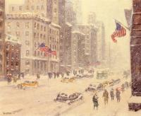 Wiggins, Guy Carleton - Winter's Day, Fifth Avenue